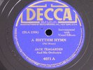 Jack Teagarden Orchestra/A Rhythm Hymn-Blue River/Decca 4071/E+ to N-