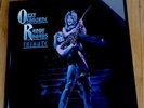 Rare Ozzy Osbourne Randy Rhoads TRIBUTE LP In Glass Picture Frame.