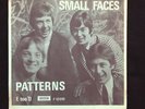 Small Faces: Patterns / E too D. Mega RARE Danish issue. EX+
