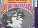 F.R DAVID SYMPHONIE EP French 1967 MOD DANCER NMint