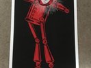White Stripes Signed Doodled Coney Island Rob Jones Screenprint SUPER RARE #23