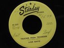 Link Davis-Trucker From Tennesssee/Don't Big Shot Me-Starday 255-ROCKABILLY