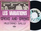 LES VARIATIONS Spicks And Specks danish 45PS 1967 Mustang Sally'