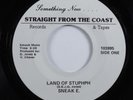 Modern Soul Boogie 45 SNEAK E. Land Of Stuphph STRAIGHT FROM THE COAST HEAR