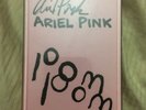 Ariel Pink POM POM CASSETTE SIGNED  (RARE- One Of A Kind) Lo-Fi R. Stevie Moore