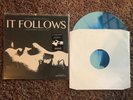 DISASTERPEACE It Follows OST LP Blue Splatter Colored NM Vinyl SYNTH Soundtrack