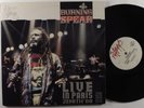 BURNING SPEAR Live In Paris Zenith 88 SLASH 2XLP VG++ gatefold