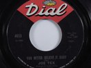 Northern Soul 45 JOE TEX You Better Believe It Baby DIAL HEAR