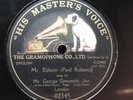 GEORGE GROSSMITH - ‘MR. EDISON’ 1911 HMV 78, GRAMOPHONE & POLITICAL INTEREST