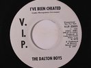 DALTON BOYS: I've Been Cheated / Something's Bothering You 45 (dj, re) Soul