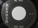 DOUG SAHM Mr. Kool / Bill Baetty 45 rpm Renner RARE TX R&B Blues Rocker LISTEN