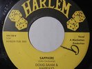 DOUG SAHM & MARKAYS Sapphire /Baby Tell Me 45 Harlem RARE TX RnR R&B ROCKER HEAR