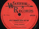 Royal Rasses - Ain't Nobody Here But Me UK Warrior 12