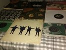  THE BEATLES COLLECTION OF VINYL-6 LPS-3-7 INCH SINGLES-HELP-WITH THE BEATLES