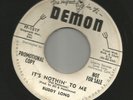 COUNTRY DEATH BOPPER-  BUDDY LONG-  IT'S NOTHIN' TO ME  -HEAR -1959 DJ DEMON