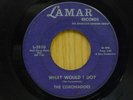 Coronadoes 45 What Would I Do bw Zig Zag on Lamar Michigan garage RnB