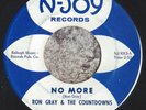 Garage Rock RON GRAY & THE COUNTDOWNS - No More / Ajax N-JOY Records