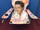 Elvis Presley Chair RARE Love Me Tender Fold Up Collectable Camping Folding