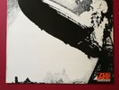 Led Zeppelin I 1  RED/PLUM PRESSED VINYL + PINCHED END SPINE GREY STRIP