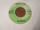Beatles GREEN STARLINE 45 & Sleeve (VG++) Please Please Me/From Me to WEST COAST