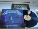Metallica Ride The Lightning 1ST PRESS PLAYS NR EX  INNER ORIGINAL 1984 MFN LP