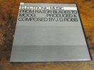 J.D. ROBB From Razor Blades to Moog LP FOLKWAYS electronic music VG++ w insert