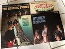 Rolling Stones 4 Vinyl LPs - Aftermath.Big Hits..the Rolling Stones.Let It Bleed