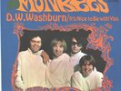 MONKEES--PICTURE SLEEVE + 45--(D.W. WASHBURN)---PS---PIC--SLV