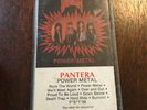 PANTERA Power Metal - Cassette Tape PRIVATE PRESS 1988 Metal Magic