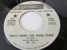 THE BLOSSOMS NORTHERN SOUL R&B 45 REPRISE LBL THAT'S WHEN THE TEARS START
