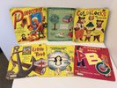 6 Vintage Children's Record   Snow White,Nursery Rhymes, Goldilocks, Pinocchio