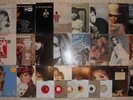 Barbra Streisand, 30 Vinyl Record Lot, 24 LP & 6 7” 45's 1 Sealed 3 Promo 1 Quad