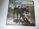 SINGLE 7'' VINYL SCHALLPLATTE BEATLES PAPERBACK WRITER RAIN WERBE COVER / MINT -