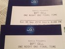 Two tickets for FINAL Soft Cell concert. Sold out at O2 on 30th September 2018. 