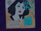 Edith Piaf  Autographed Record 1952 - Autographed