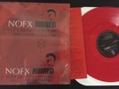 NOFX RIBBED RED COLORED VINYL LP IN SHRINK WRAP EXCELLENT CONDITION