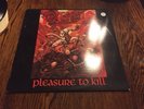 Kreator Pleasure to Kill Combat MX 8105 Vinyl VG+ Cover VG (No inner sleeve)
