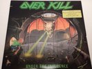 Overkill Under The Influence LP Record 1988 Megaforce Records