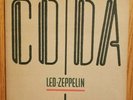 LED ZEPPELIN Coda LP NM 1982 Original SPECIALTY Pressing Texture/Embossed Gate