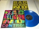 BAD RELIGION NO CONTROL LP NM NEAR MINT US EPITAPH BLUE VINYL PUNK ROCK 1989