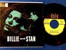 BILLIE HOLIDAY & STAN GETZ 45 EP Dale 205 rare 4 SONG EP w/ clean cover