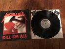 Metallica Kill Em All LP Megaforce Records MRI 069 1ST PRESS Vinyl