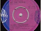 60s R&B Soul ALLEN TOUSSAINT we the people Rare 1969 UK 7