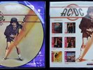 AC/DC 'High Voltage' Japanese vinyl picture-disc LP, with insert