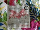 cock sparrer  forever lp signed for  all love and peace isd