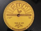 ROCKABILLY 78 Johnny Cash TRAIN OF LOVE / THERE YOU GO Sun 258