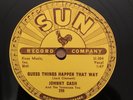 ROCKABILLY 78 Johnny Cash GUESS THINGS HAPPEN THAT WAY/COME IN STRANGER Sun 295