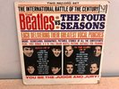 THE BEATLES vs THE FOUR SEASONS on VEEJAY DX 30 MONO RARE ORIGINAL GATEFOLD