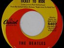 BEATLES: Ticket to Ride USA Capitol RCA CONTRACT PRESS Rare 45 MP3