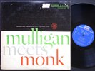 THELONIOUS MONK Meets GERRY MULLIGAN LP RIVERSIDE RLP 12-247 US 1959 DG MONO